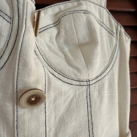 Jumpsuit in linen - Picture 5 of 7